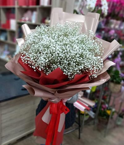 Букет цветов из: Гипсофила в Хотьково
