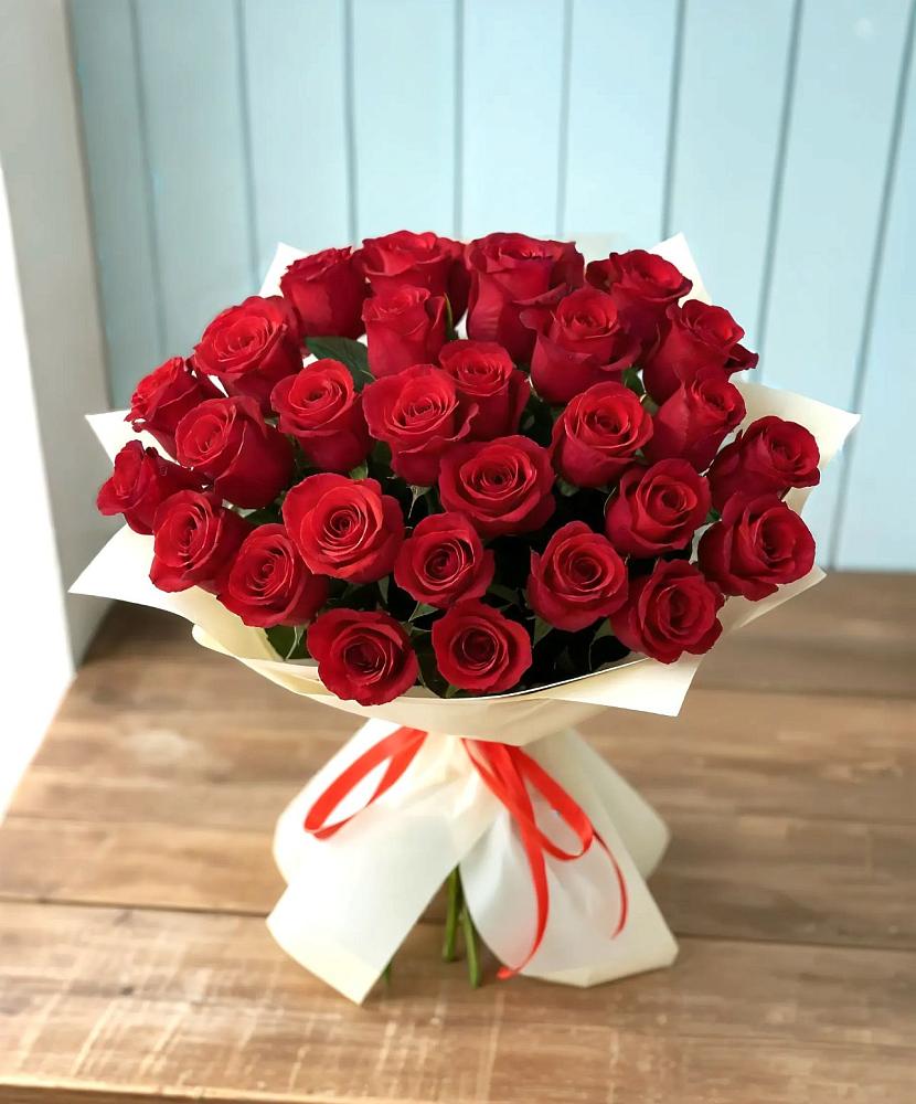 Букет 29 Красных роз в Хотьково