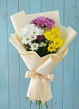 Букет цветов из:  Хризантемы в Хотьково