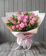 Букет Розовый кустик #REPLACE_PRED# Хотьково