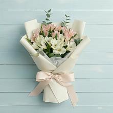 Букет цветов из:  Альстромерии в Хотьково