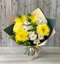 Букет цветов из:  Хризантемы в Хотьково