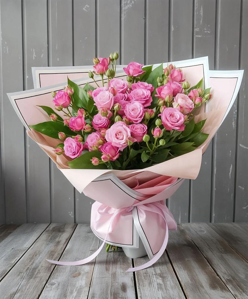 Букет Розовый кустик в Хотьково
