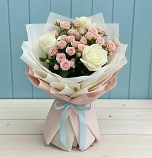 Букет цветов из:  Розы в Хотьково