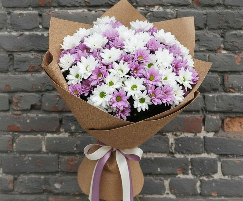 Букет цветов из: Хризантемы в Хотьково