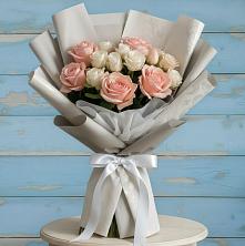 Букет цветов из:  Розы в Хотьково