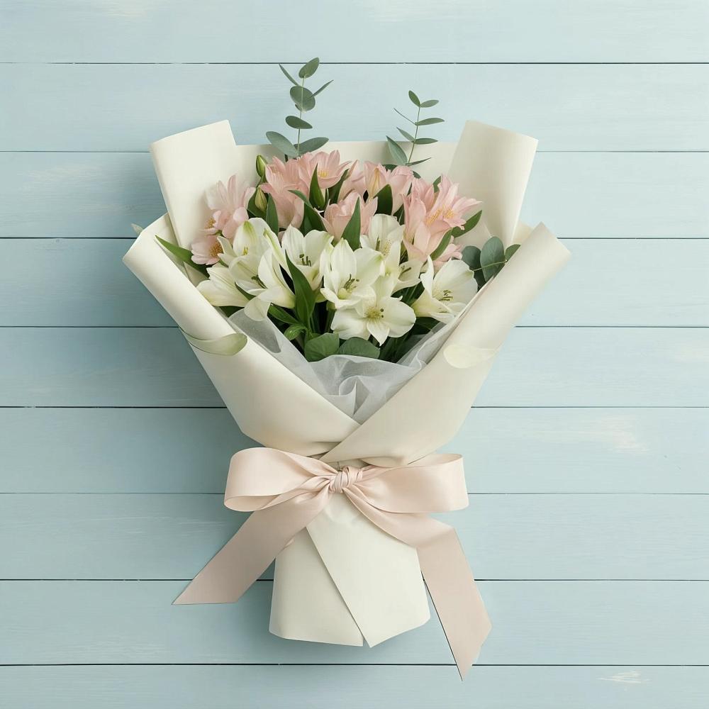 Букет цветов из: Альстромерии в Хотьково