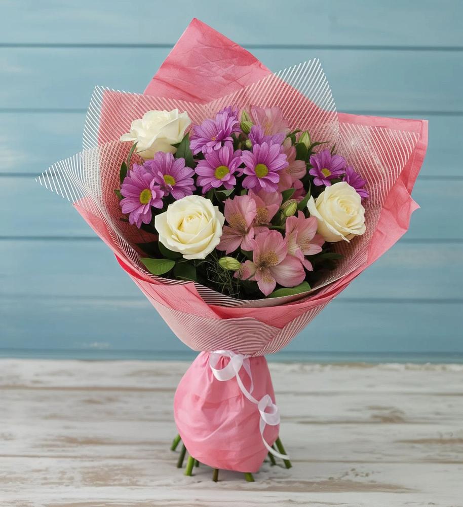 Букет цветов из: Герберы в Хотьково