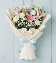 Букет цветов из:  Лилии в Хотьково