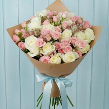 Букет цветов из:  Розы в Хотьково
