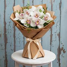 Букет цветов из:  Орхидеи и Розы в Хотьково