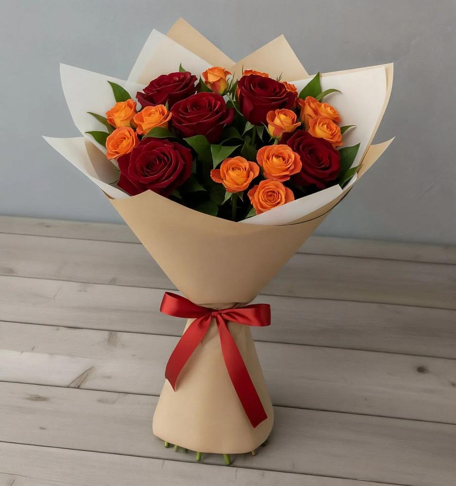 Букет Любовь и восторг в Хотьково