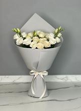 Букет цветов из:  Розы и Лизиантусы #REPLACE_PRED# Хотьково